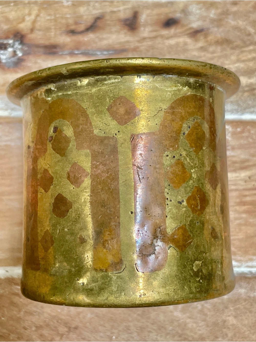 Vintage Hindu Panchu Patra Cup for Holy Water